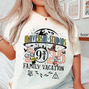 Vintage Disney Universal Studios 2025 Shirt, Universal Studios Trip Shirt, Disney Family Vacation, Universal Orlando Shirt, Disney Family