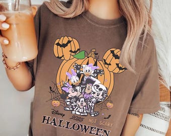 ヴィンテージ ディズニー ハロウィン パーティー シャツ、ミッキーマウスと仲間たち