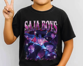 Camiseta Saja Boys, estilo anime y manga, regalo para fans del K-pop