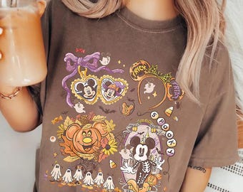ディズニー ハロウィン Tシャツ、ミッキーマウス コケットTシャツ