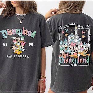 Comfort Colors® Disneyland California T Shirt, Disneyland Est. 1955 Shirt, Disneyworld Shirt, Disney Shirt, Mickey And Friends Shirt