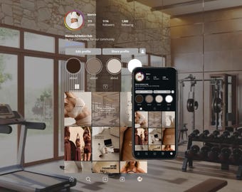 Plantillas de Instagram Espresso / Publicaciones de Canva para yoga y pilates (descarga digital)