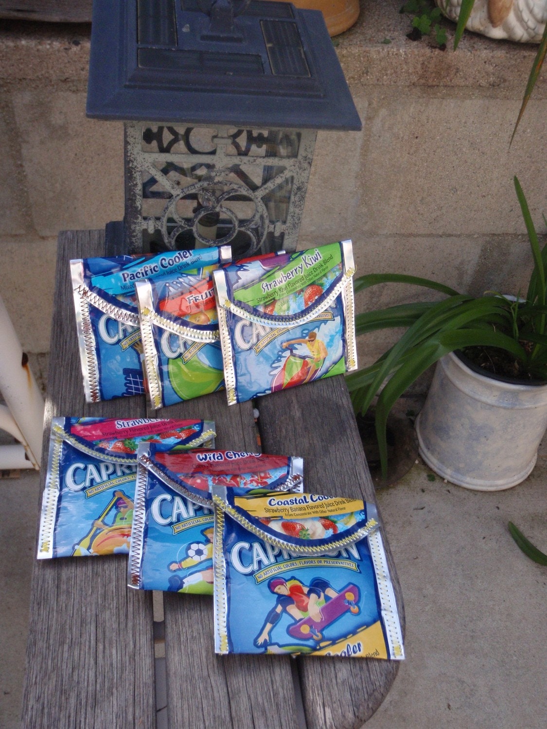 Recycled/ Upcycled Juice Pouch Wallet/Coin Purse Etsy