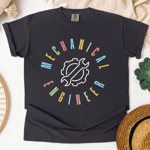 Female Mechanical Engineer Tshirt | Mechanical Engineer Gift | Female Engineer Tshirt | Women in Science | Women in Stem | Engineer Gift
