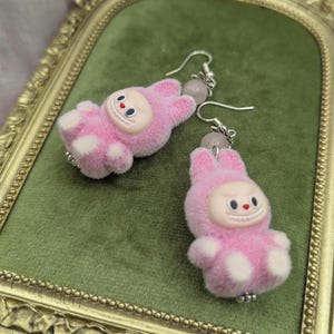 Labubu, labubu jewelry, earrings,handmade jewelry, cute earrings, jewelry, handmade gifts, handmade earrings, labubus