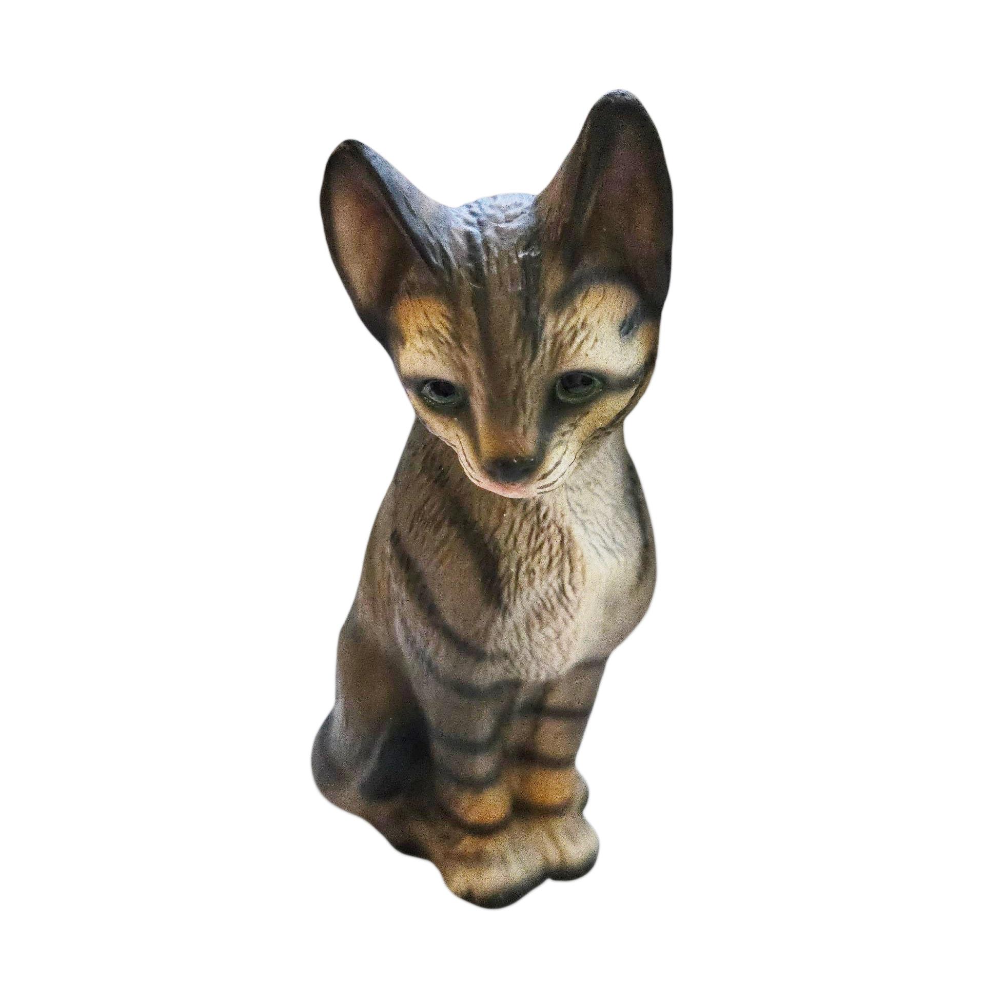 Chat en porcelaine de Satsuma @ Reflets des Arts