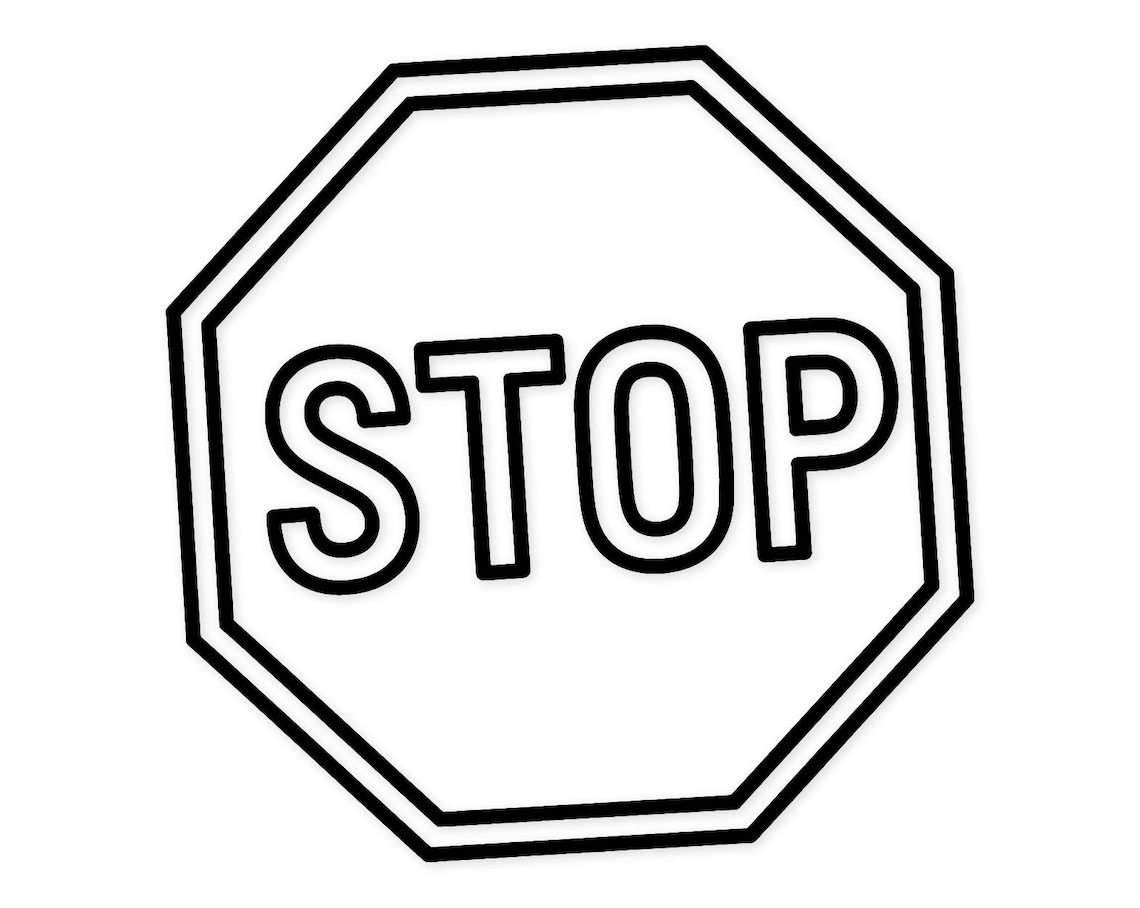 Stop Alt Sign Svg Stop Sign Icon Svg Png: Bold Design for Crafting - Etsy Canada