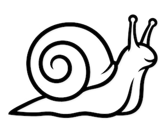 Arte digital de caracoles: archivos de corte SVG, PNG y DXF para Cricut