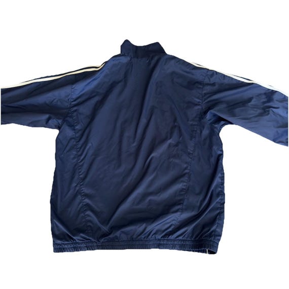 Vintage Adidas Jacket Mens Small Track Warmup Three Stripe Mesh Lined  90s Y2K