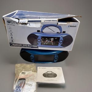 Emerson EDL-2870H Bluetooth Ghettoblaster DVD-Player mit 7 ''Schirm, TV-wärmer, Radio Bild 2