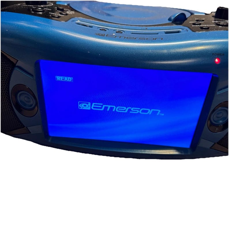 Emerson EDL-2870H Bluetooth Ghettoblaster DVD-Player mit 7 ''Schirm, TV-wärmer, Radio Bild 8
