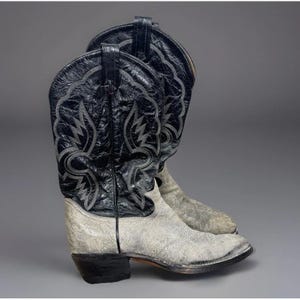 靴 90s tonylama Westernboots BLK y2k 9.5 90s Tony Lama Boots