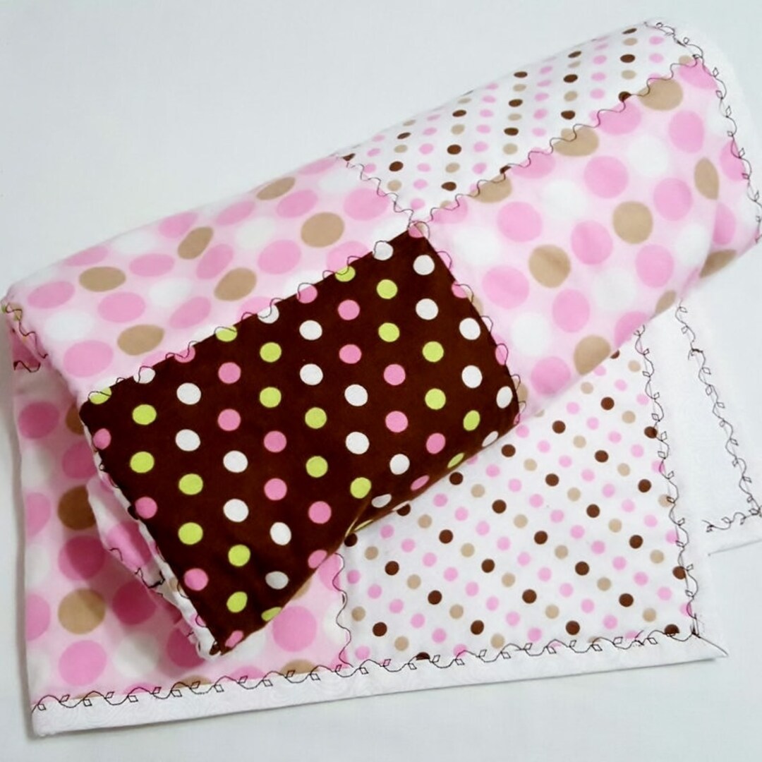 Baby Quilt, Baby Blanket, Floor Play Quilt, New Born Quilt, Pink and