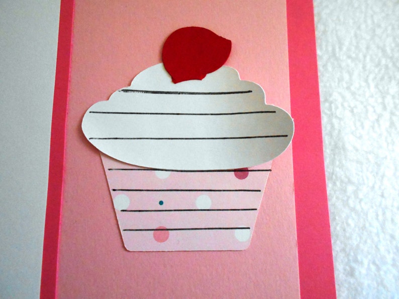 12x12 premade scrapbook page with die cut cupcakes Cupcake Premade 12 x 12 scrapbook page perfect for birthday parties or celebrations