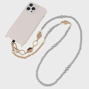Anti-Theft Crossbody Phone Strap: Universal Lanyard - Gold or Silver