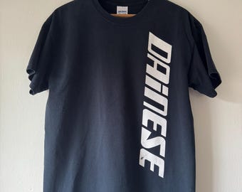 T-shirt graphique noir Dainese Medium
