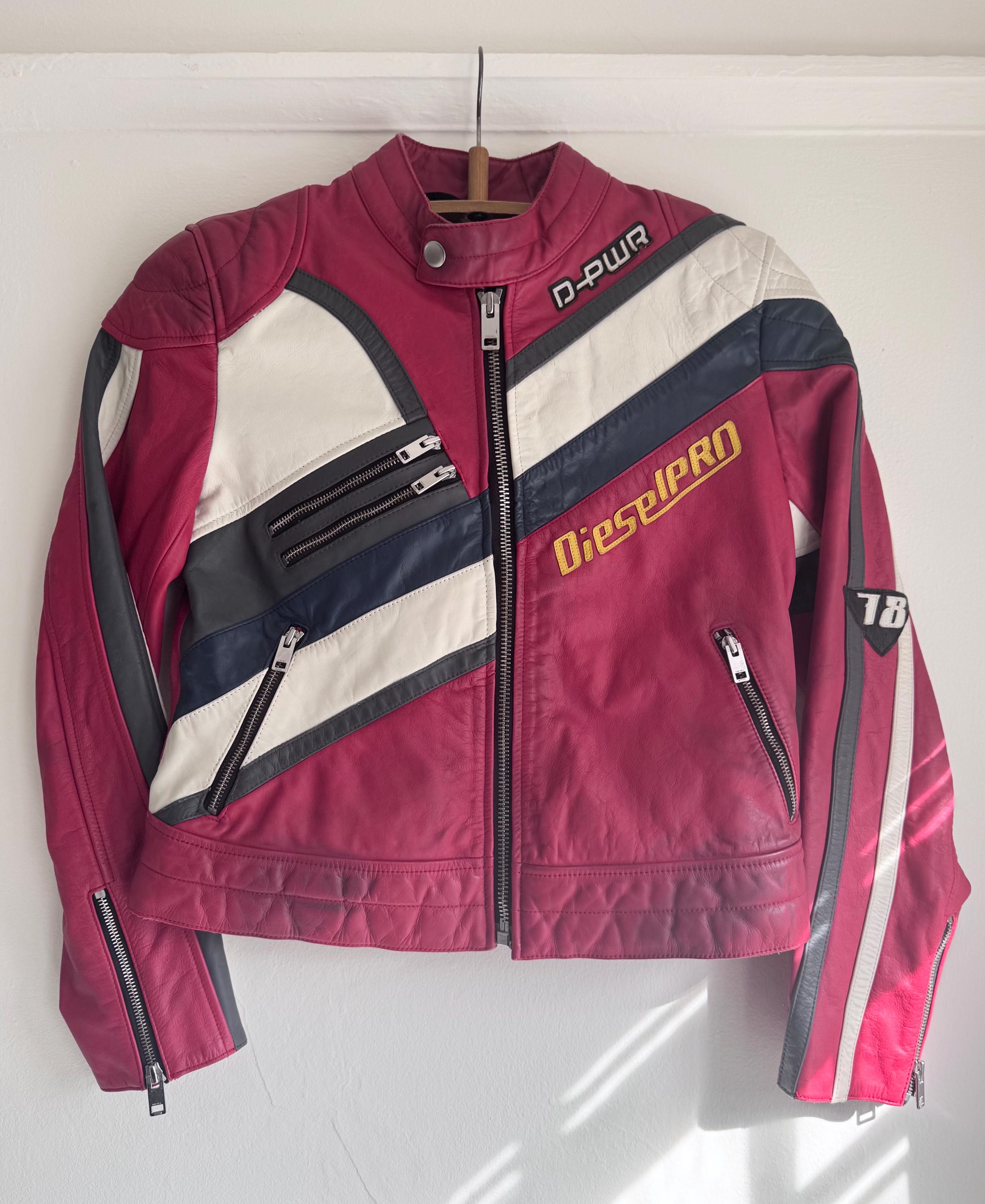 Diesel Vintage Leather Jacket - Etsy display picture 1