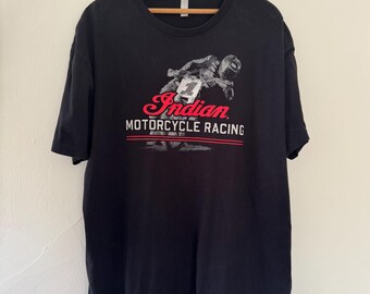 Indian Motorcycle Racing Jared Mees “Jammer” #1 Black XL
