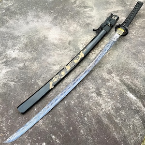 Handmade Katana Sword Vintage Ninja Katana 1060 High Carbon Steel | Antique Japanese Samurai Sword | Cosplay Gift Display Collectible