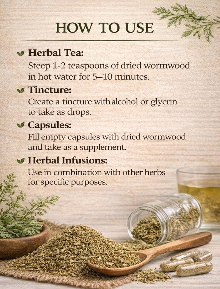 Sweet Wormwood Tea | Artemisia Annua, Sweet Annie Dried Herb Infusion ...