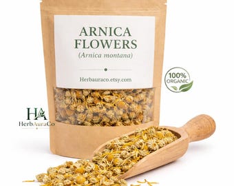 Dried Arnica Flowers – Whole Blossoms for Herbal Crafting & Apothecary