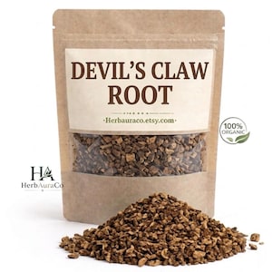 Devil’s Claw Root Cut Dried Herb Harpagophytum Procumbens Natural Herbal Tea Ingredient