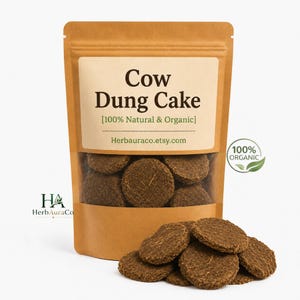 Cow Dung Cake - Etsy