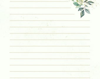papel para escribir cartas