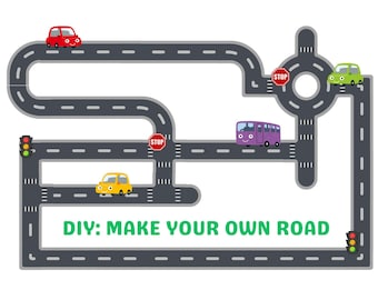Build a Road Templates Cut Out