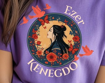 Ezer Kenegdo Asian Woman Edition tee | Hebrew Christian tee
