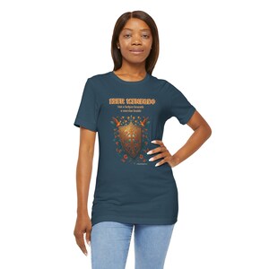 Ezer Kenegdo a Warrior Beside, Not Beneath Genesis 2:18 Christian T-Shirt image 8