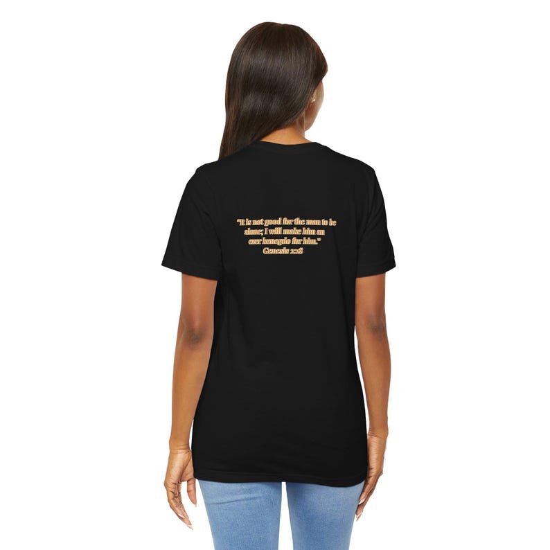 Ezer Kenegdo a Warrior Beside, Not Beneath Genesis 2:18 Christian T-Shirt image 13