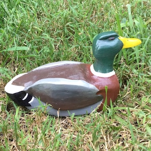 Wooden Mallard Duck