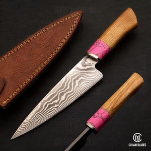 Perfect Gift for Him or Her – Handmade Damascus Chef Knife | Ideal for Birthday, Anniversary, Housewarming, Wedding & Special Occasions