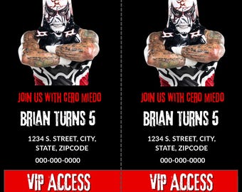 Wrestling Digital Template