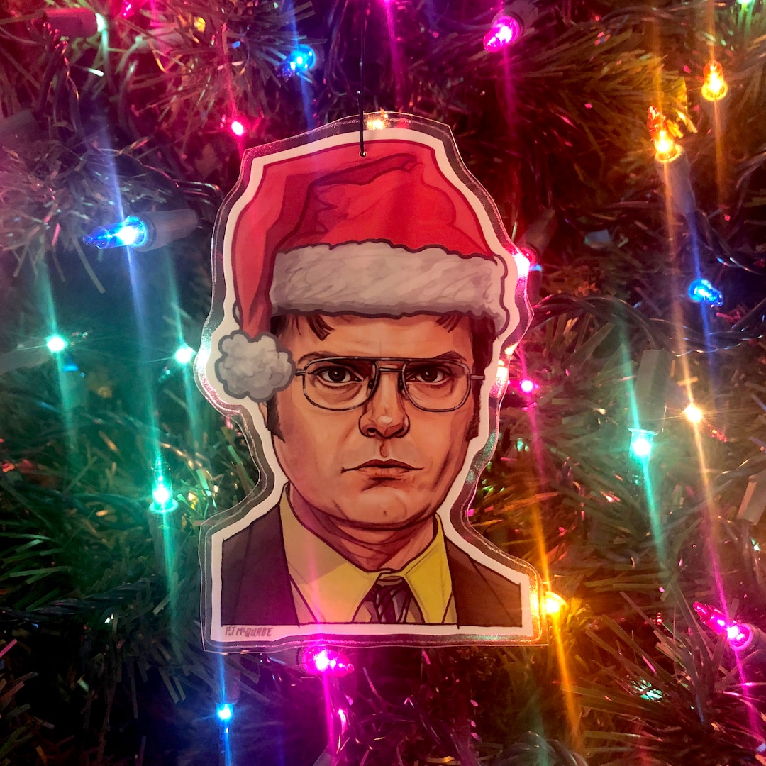 DWIGHT Christmas ORNAMENT Etsy