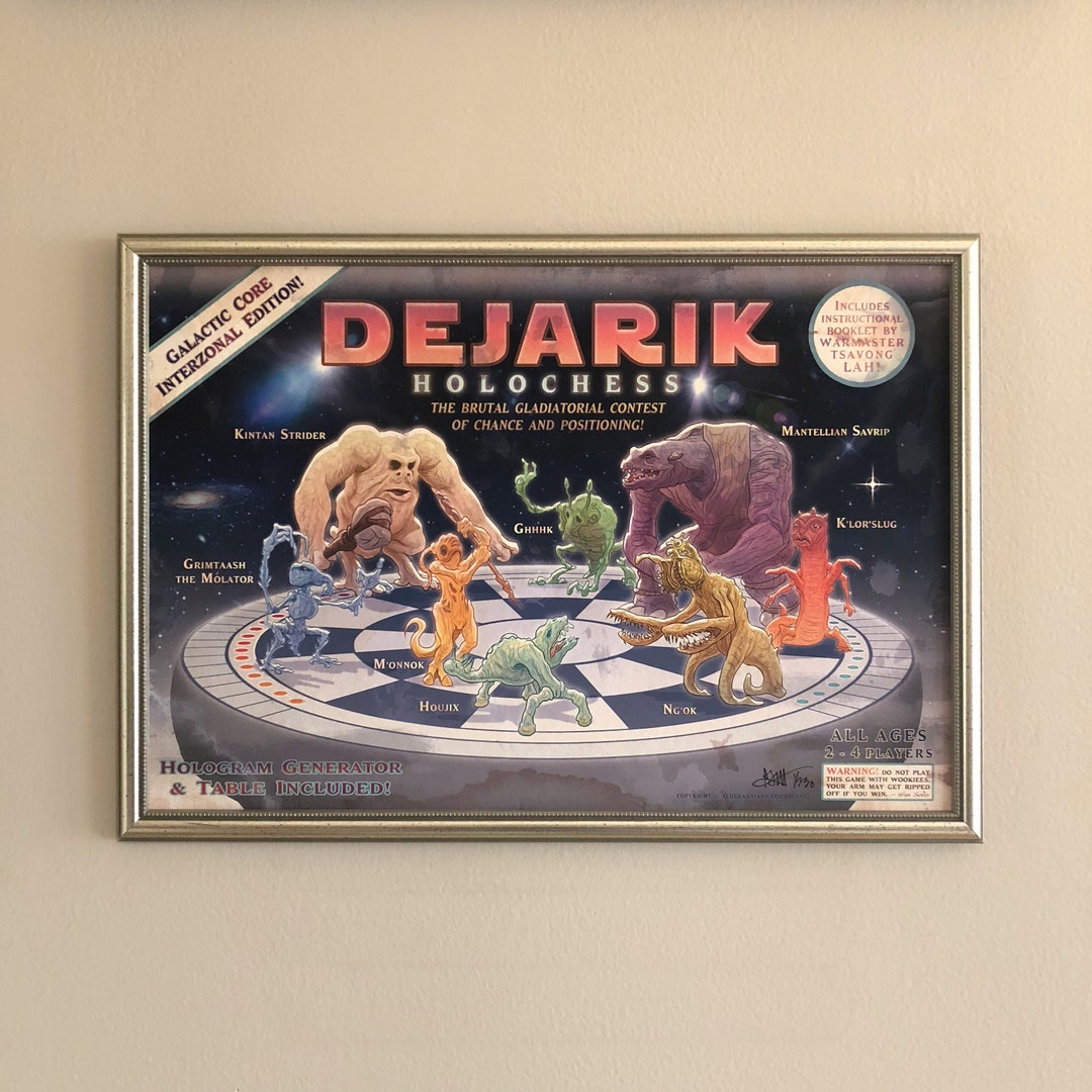 13x19 HOLOCHESS Limited Edtion PRINT - Etsy