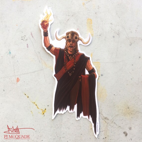 Mola Ram Waterproof Sticker Etsy Mola Ram Waterproof Sticker Etsy