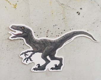 Velociraptor JURASSIC PARK Waterproof Sticker