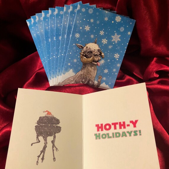 star wars christmas cards pack