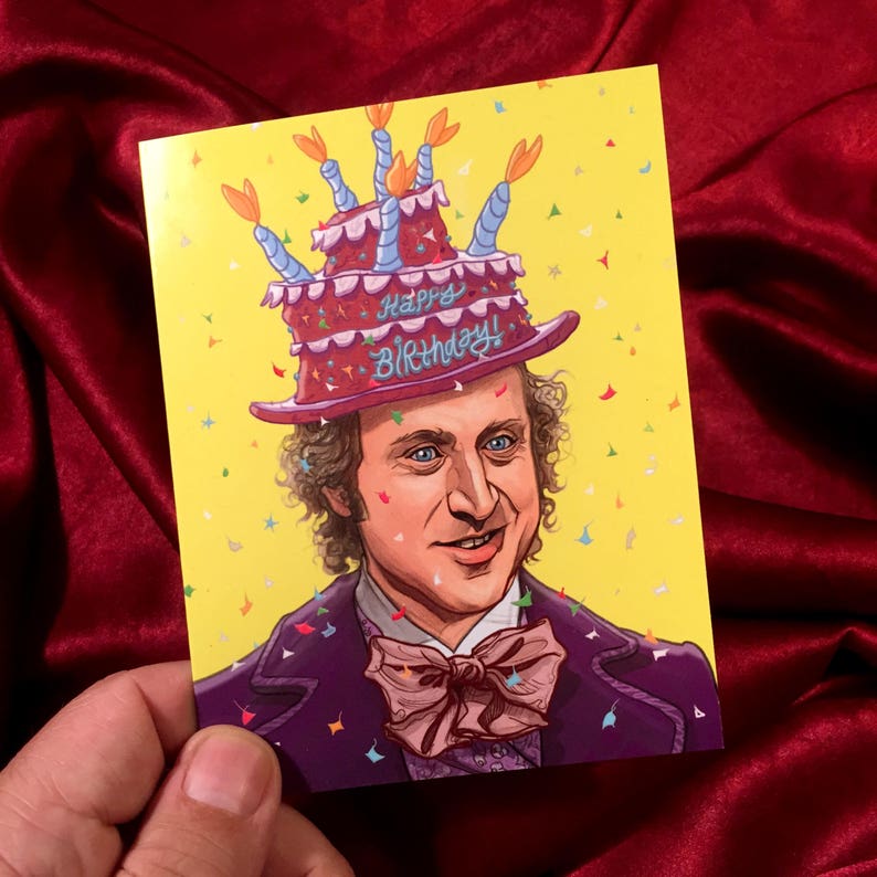 Willy Wonka Happy Birthday