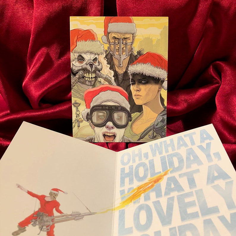 MAD MAX Fury Road CHRISTMAS Card image 4