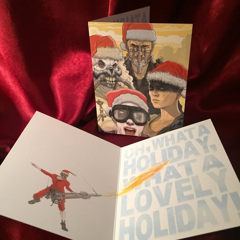 MAD MAX Fury Road CHRISTMAS Card image 0