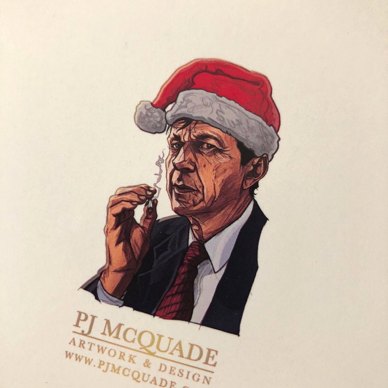 The X-FILES Christmas CARD | Etsy