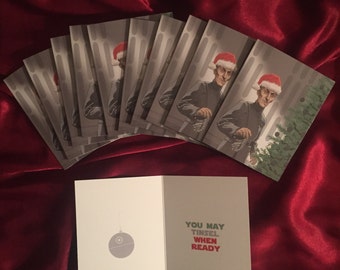 Star Wars Grand Moff Tarkin Christmas Card 10 PACK