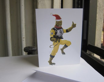 Star Wars BOSSK Christmas Card