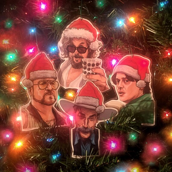 Download The Big Lebowski Christmas Ornament 4 Pack Combo Etsy