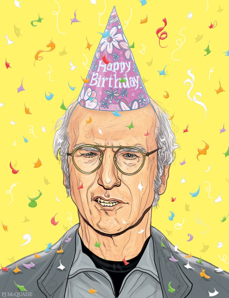 LARRY Birthday CARD - Etsy