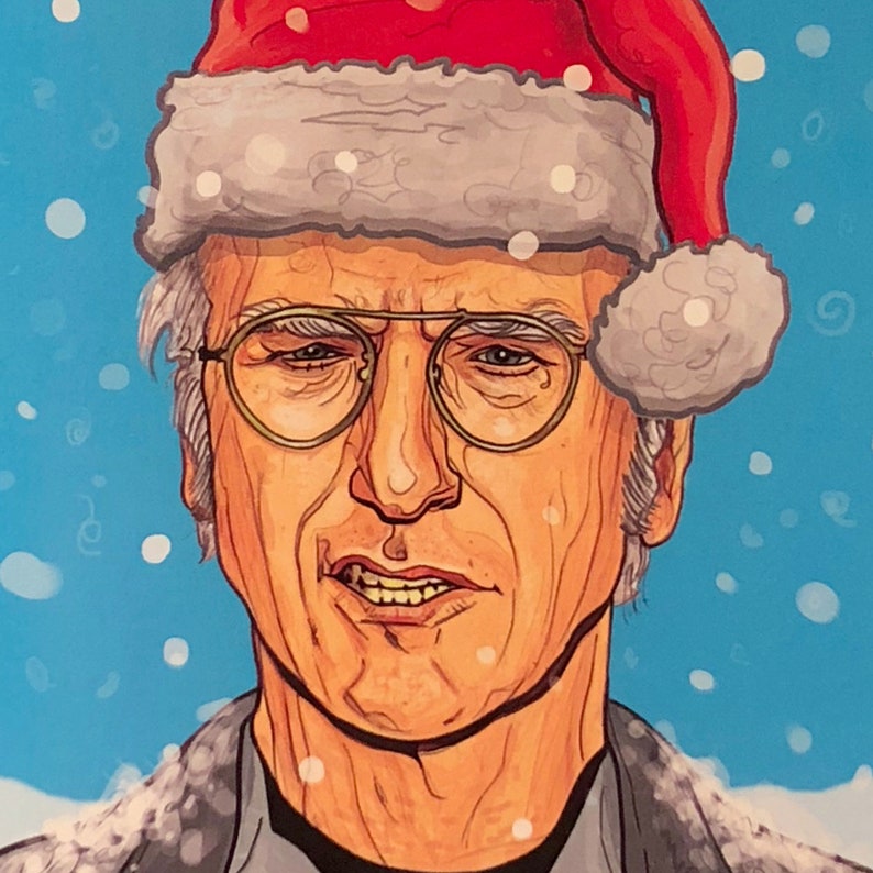 10 PACK LARRY DAVID Curb Your Enthusiasm Christmas Cards  Etsy