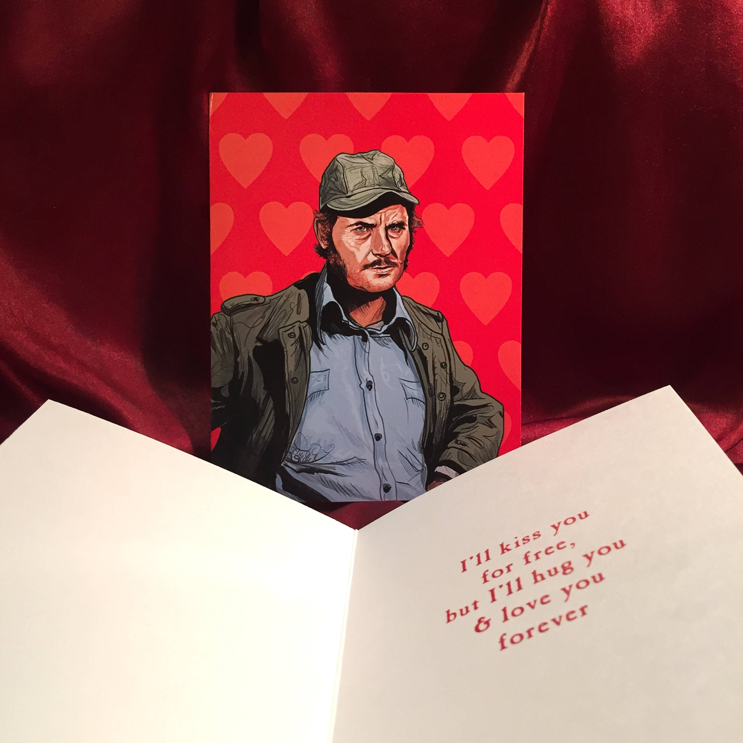 Quint JAWS VALENTINE'S DAY Card!